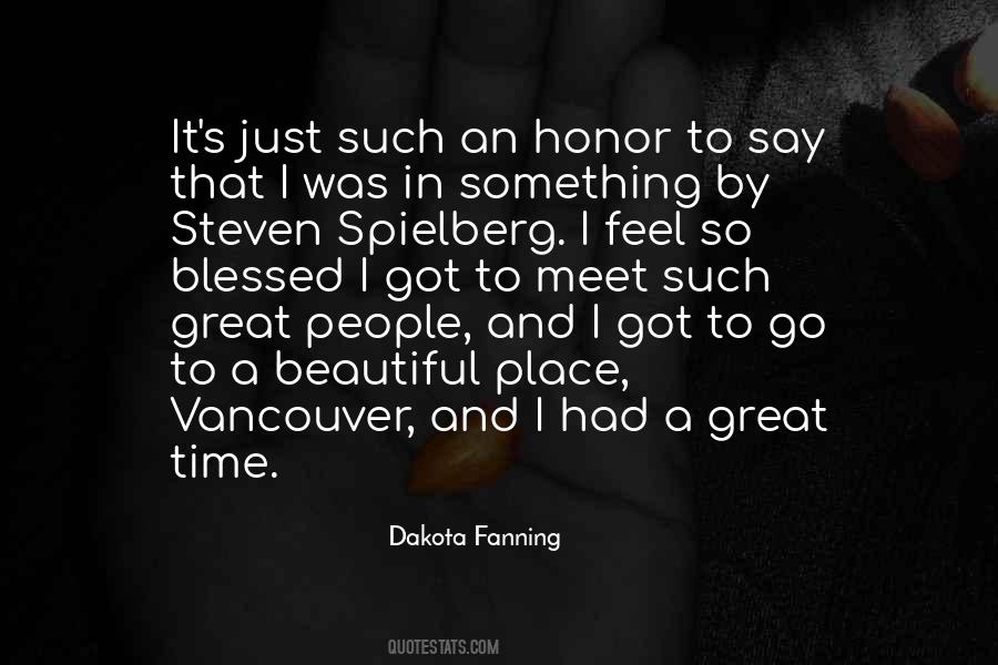 Quotes About Dakota Fanning #1681338
