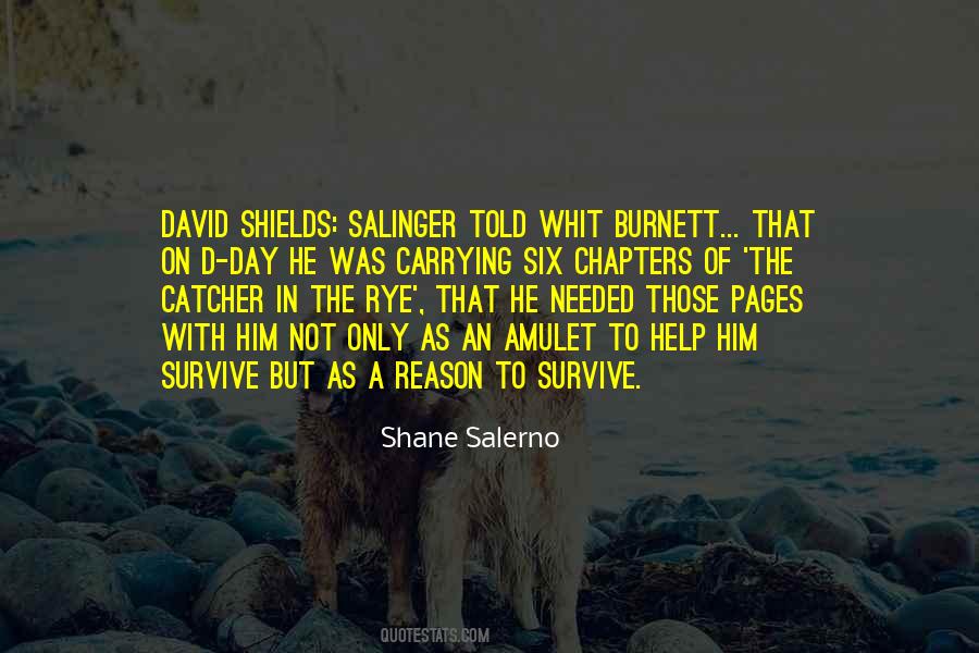 Salinger Catcher Rye Quotes #101919