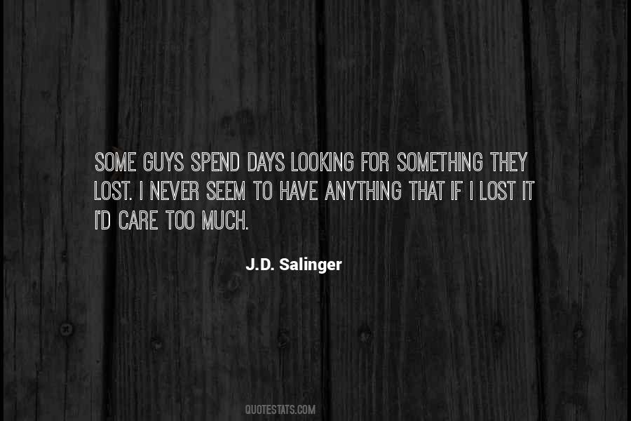 Salinger Catcher Rye Quotes #509440