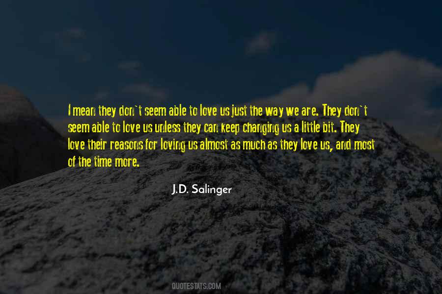 Salinger Teddy Quotes #1620793