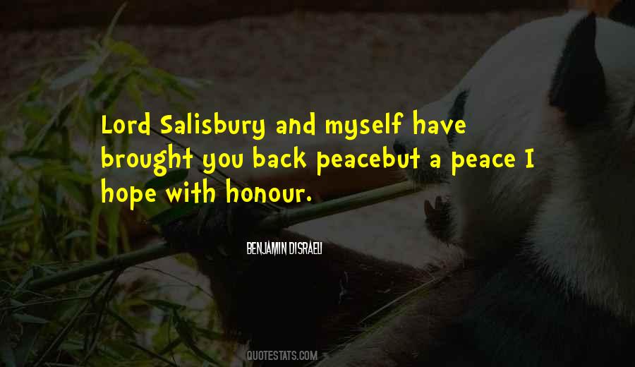 Salisbury Quotes #1721091