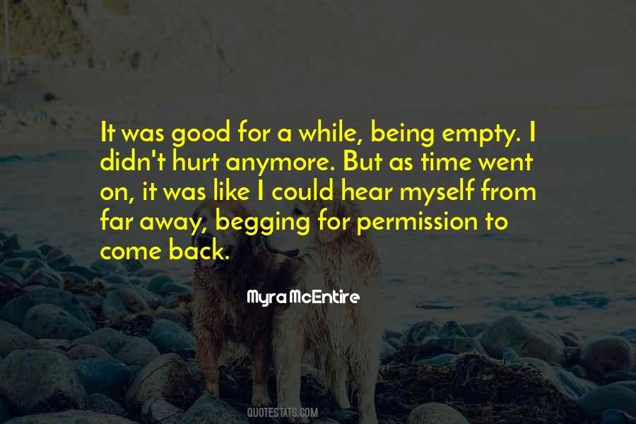 Quotes About Being Empty #1128739