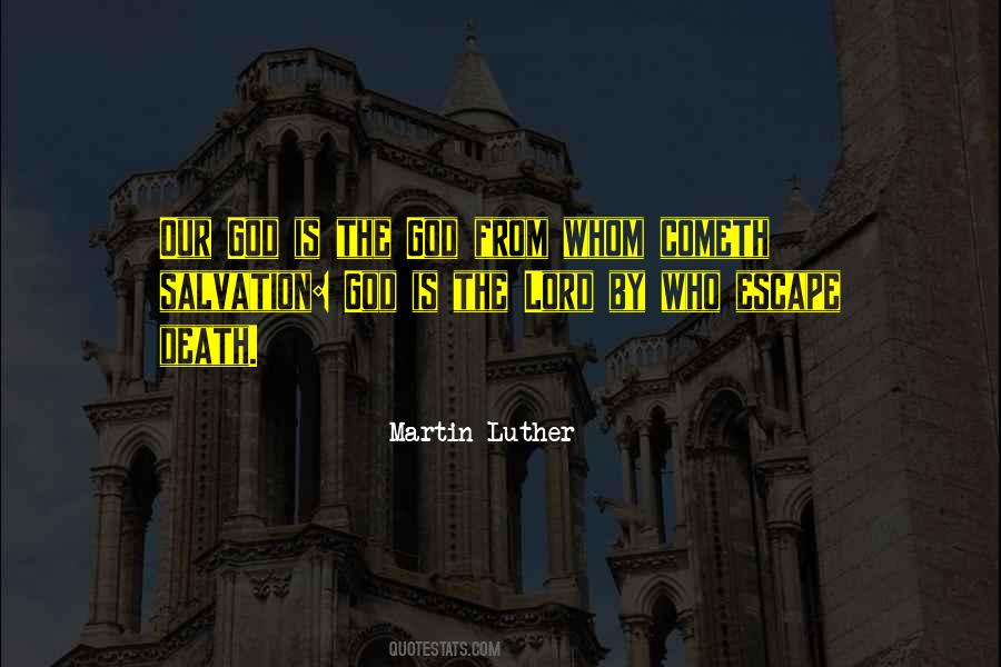 Salvation God Quotes #1634688