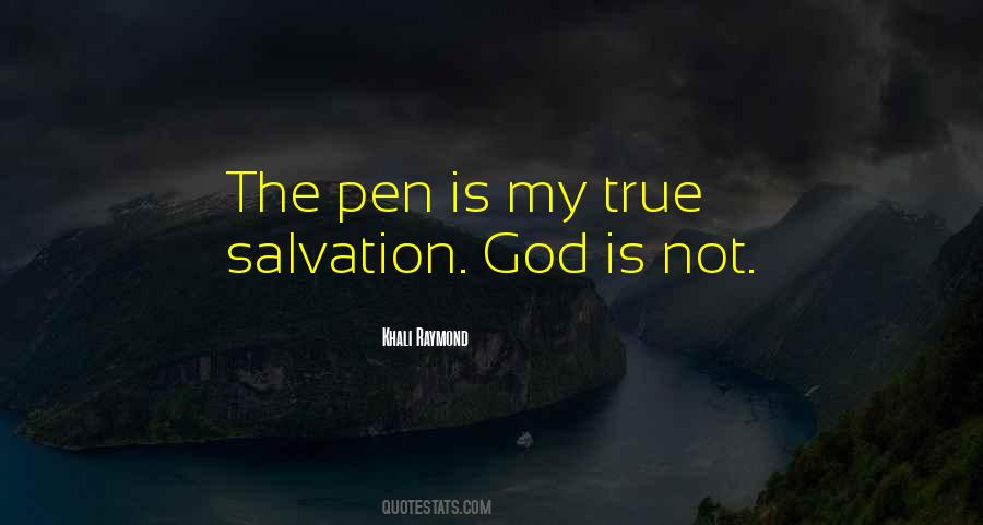Salvation God Quotes #1859578
