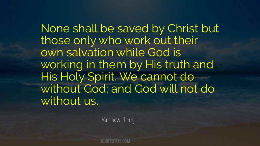 Salvation God Quotes #222462