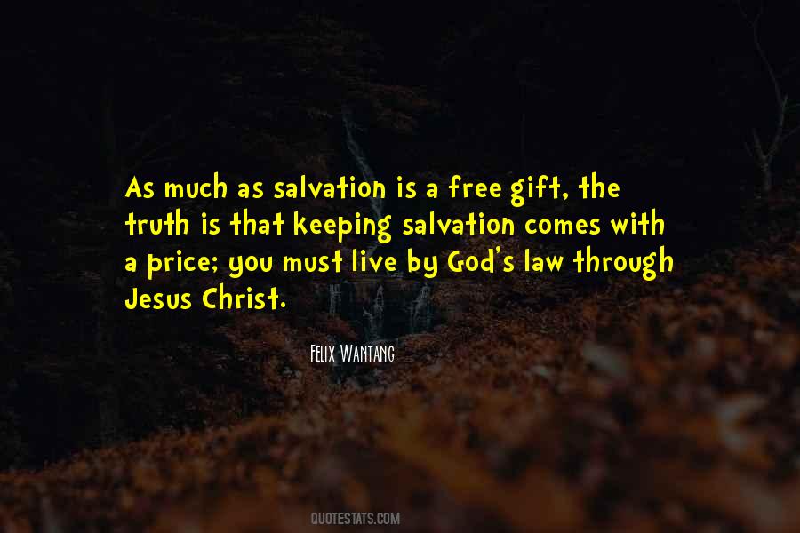Salvation Jesus Quotes #182143