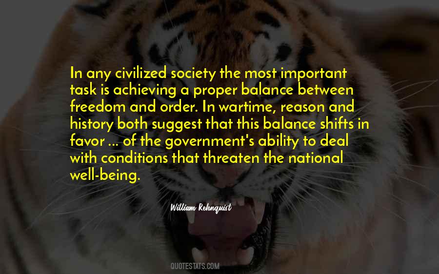 Quotes About Being Civilized #1238875
