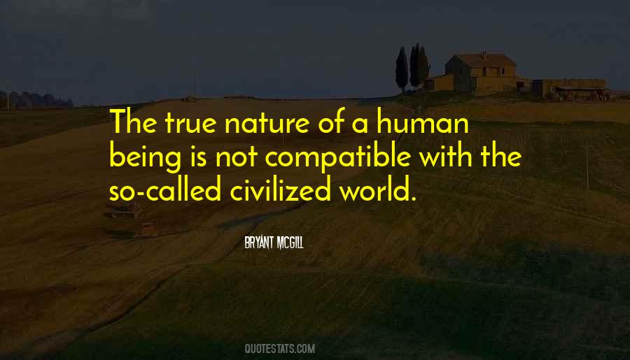 Quotes About Being Civilized #1270471