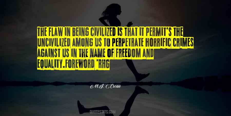 Quotes About Being Civilized #934519