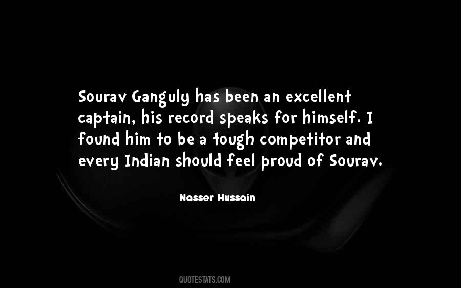 Quotes About Sourav Ganguly #1241391