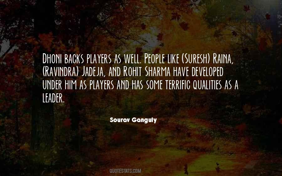 Quotes About Sourav Ganguly #285093