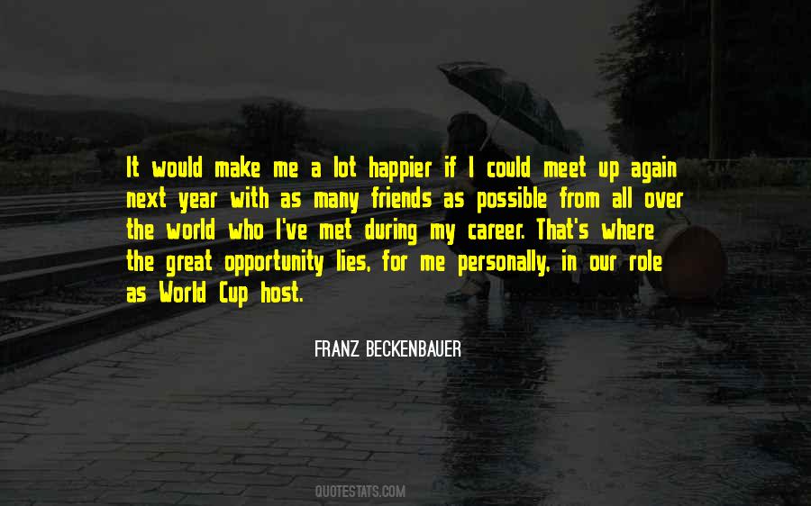 Quotes About Franz Beckenbauer #1186035