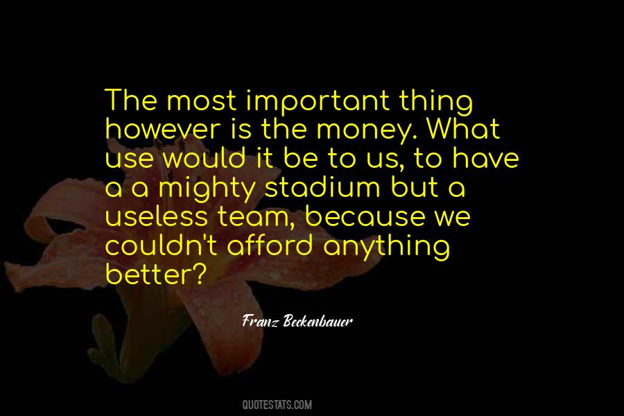 Quotes About Franz Beckenbauer #208285