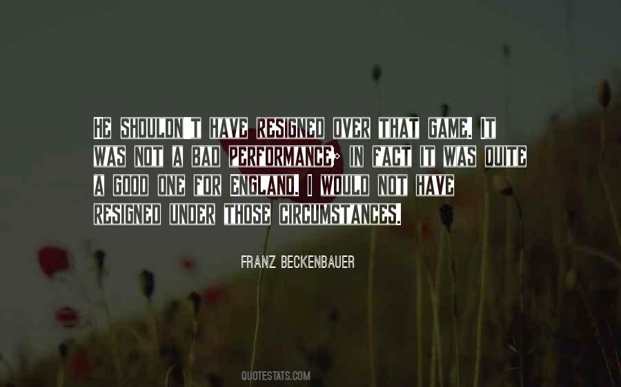 Quotes About Franz Beckenbauer #565762