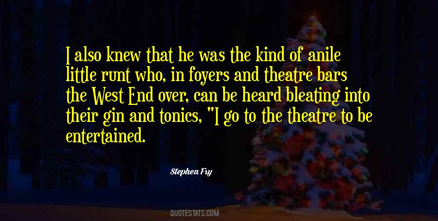 Quotes About Stephen Fry #175204