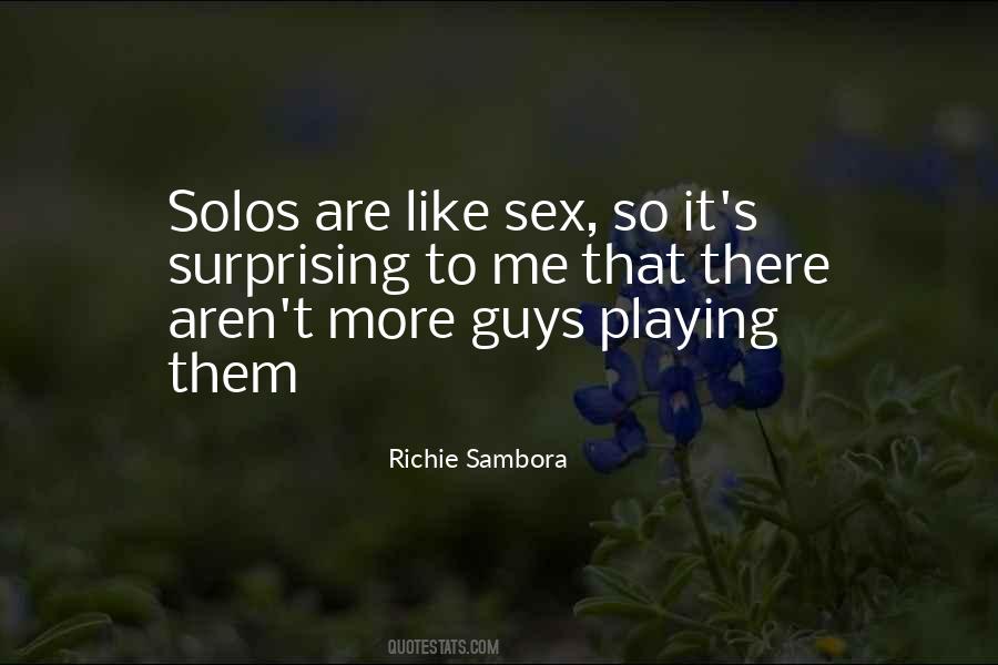 Sambora Quotes #800656