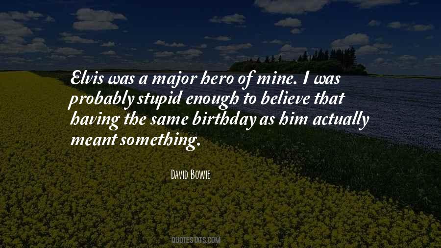 Same Birthday Quotes #1084849