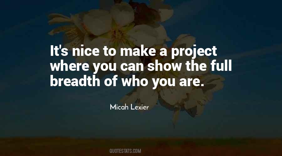 Quotes About Micah #1193552