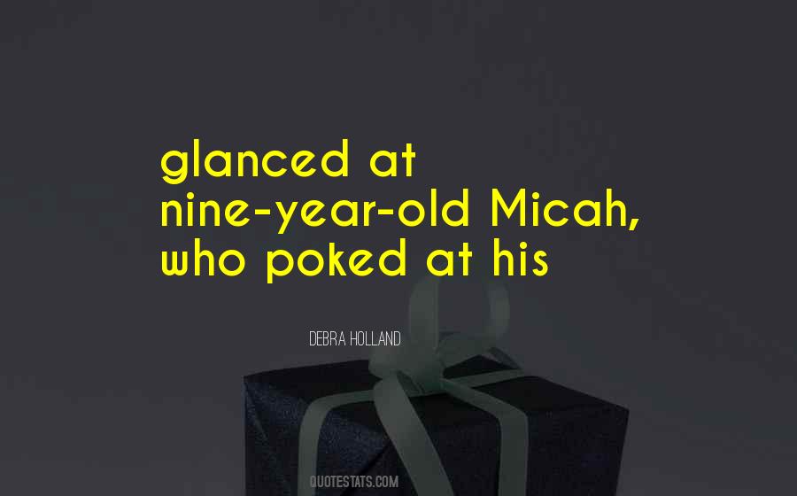 Quotes About Micah #867087