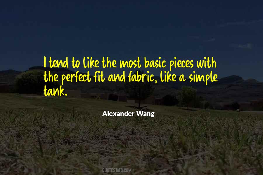 Quotes About Alexander Wang #670226