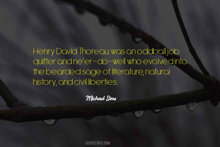 Quotes About Henry David Thoreau #1847453