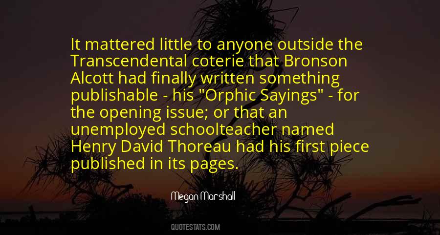 Quotes About Henry David Thoreau #632125