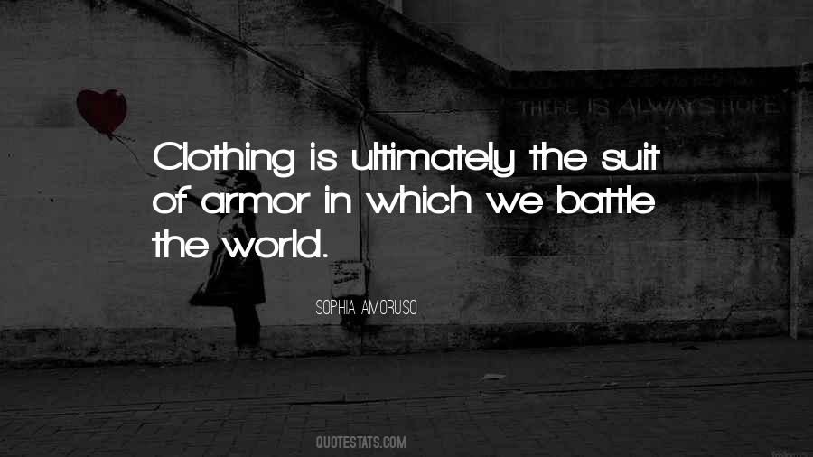 Quotes About Suits Of Armor #37256
