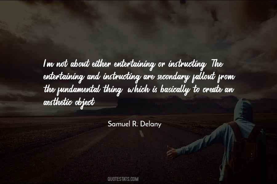 Samuel Delany Quotes #1210014