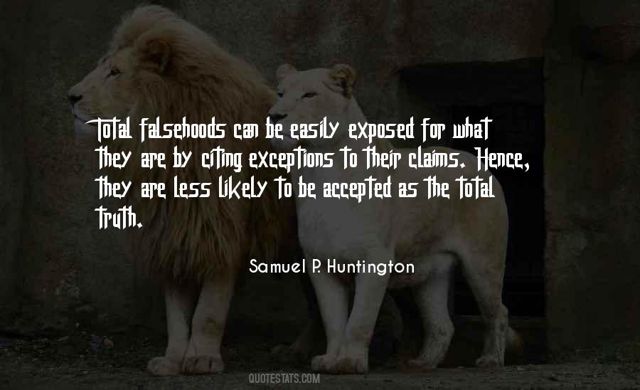 Samuel Huntington Quotes #1560148