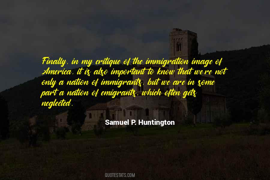 Samuel Huntington Quotes #312361