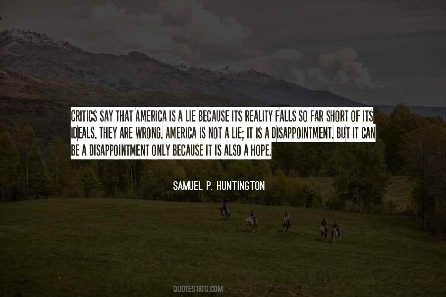 Samuel Huntington Quotes #766352