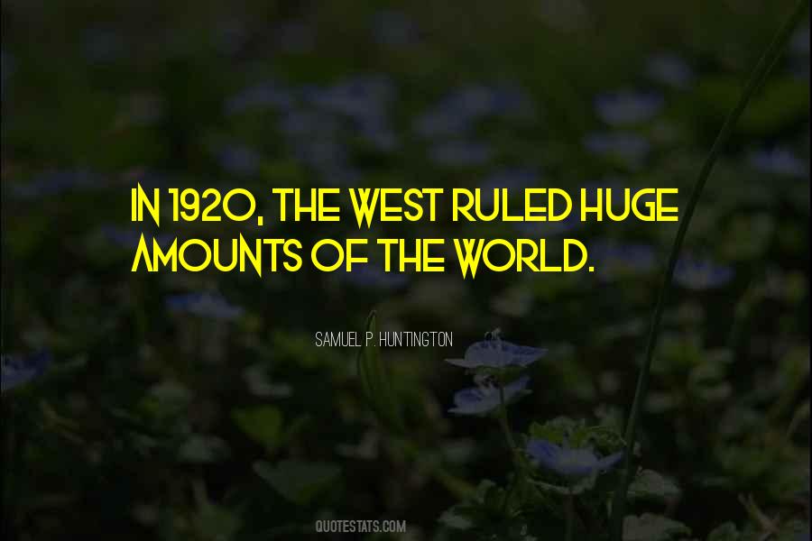 Samuel Huntington Quotes #78713