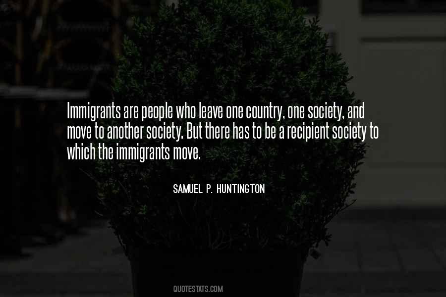 Samuel Huntington Quotes #817422