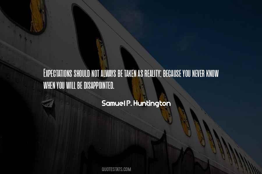 Samuel Huntington Quotes #820442