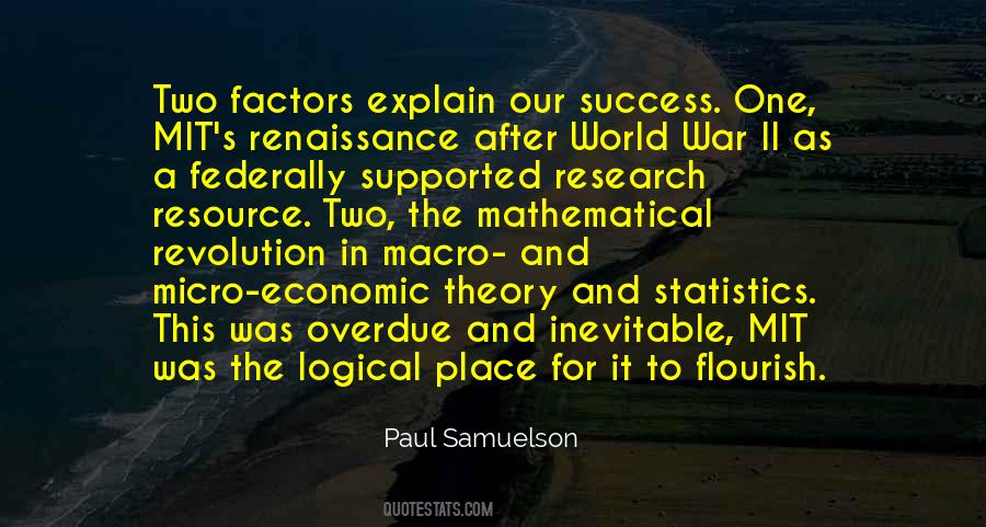 Samuelson Quotes #1158459