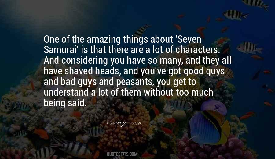 Samurai Seven Quotes #1014080