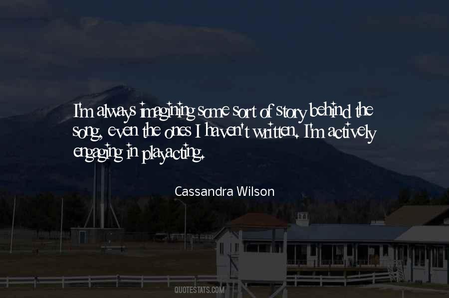Quotes About Cassandra Wilson #85694