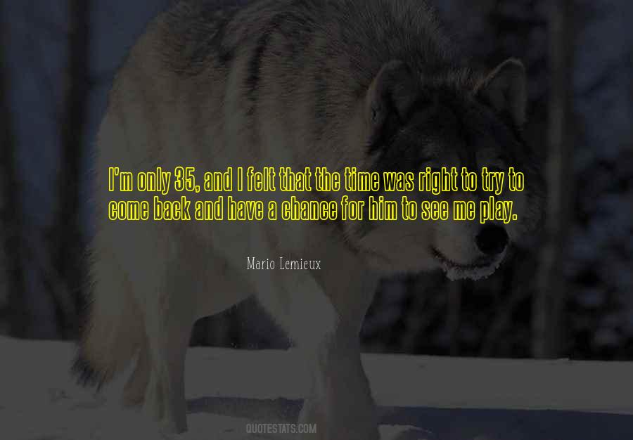 Quotes About Mario Lemieux #1558651