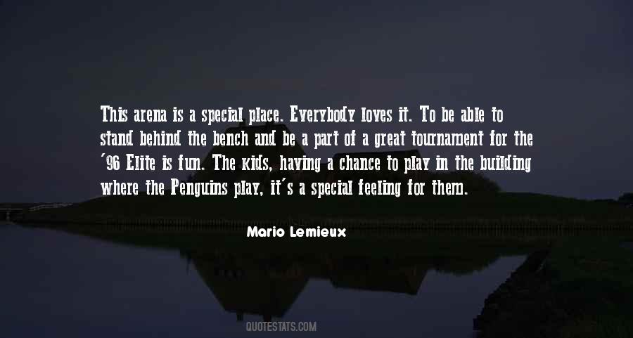 Quotes About Mario Lemieux #351278