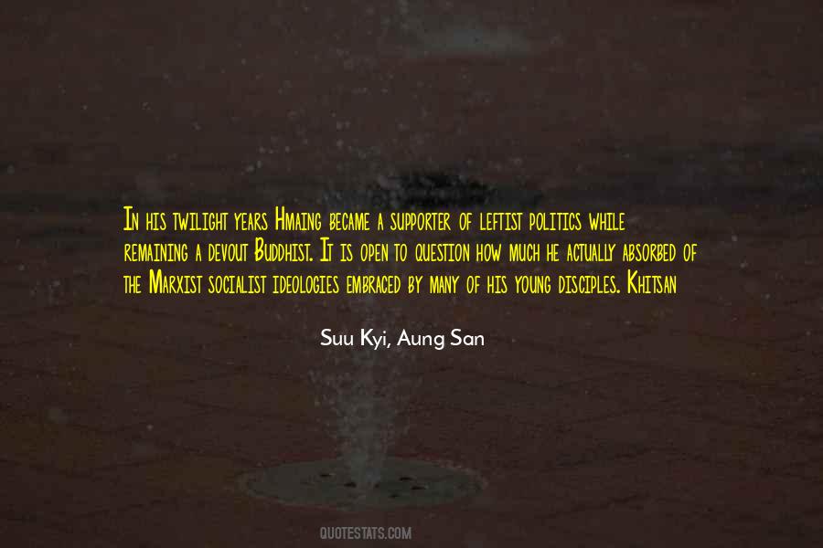 San Suu Kyi Quotes #22591