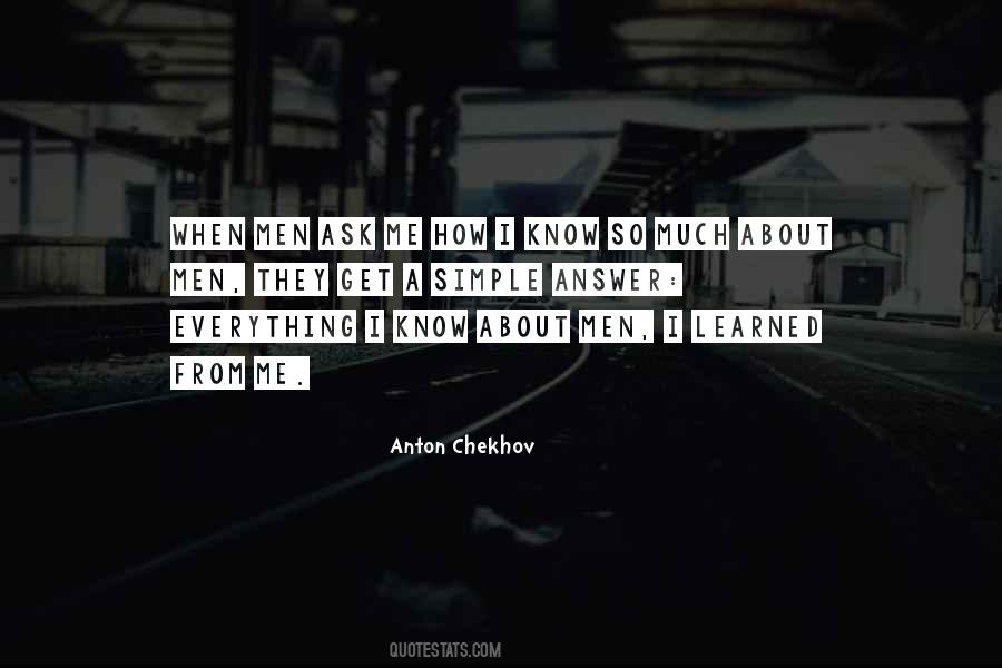 Quotes About Anton Chekhov #200977