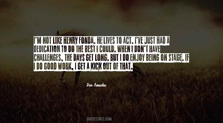 Quotes About Best Days #162072