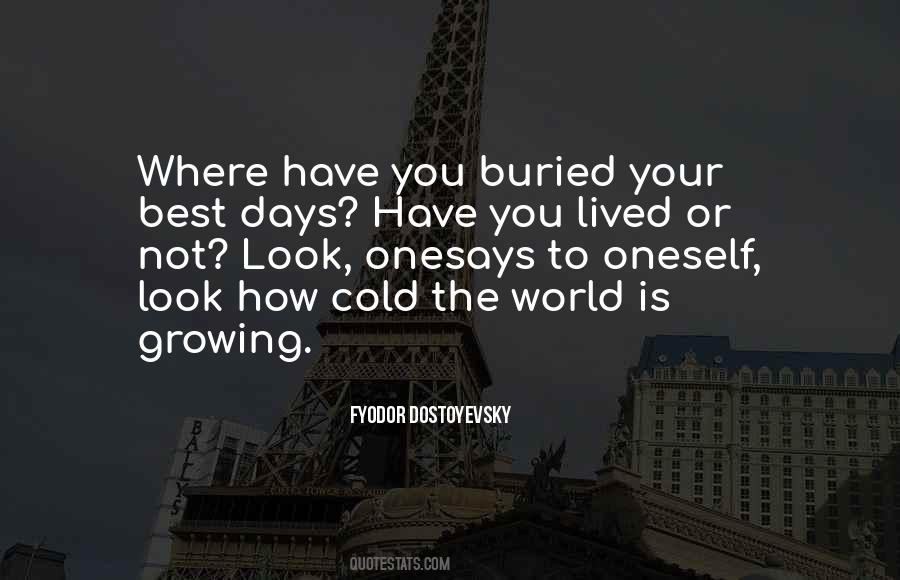 Quotes About Best Days #1853778