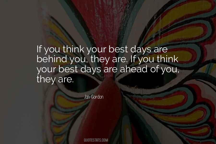 Quotes About Best Days #935854