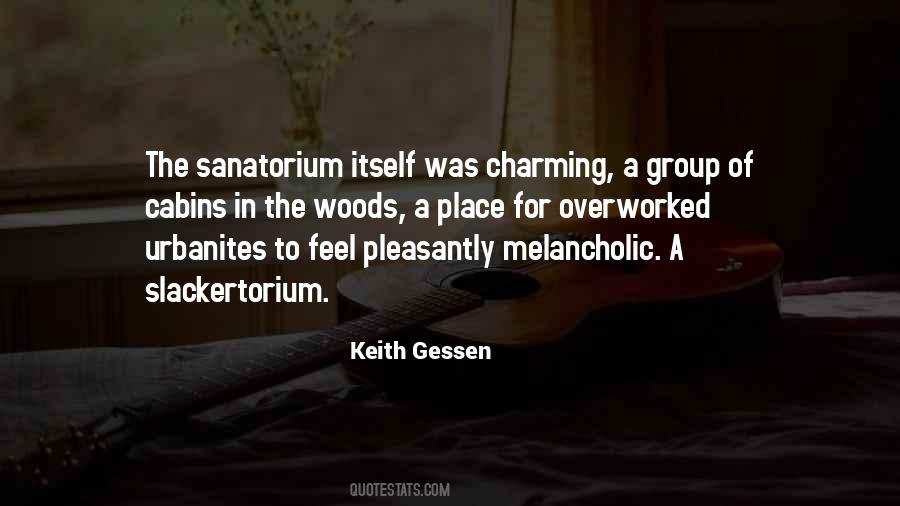 Sanatorium Quotes #167142