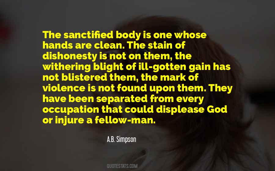 Sanctified Quotes #406073