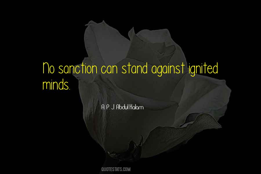 Sanction Quotes #1171495