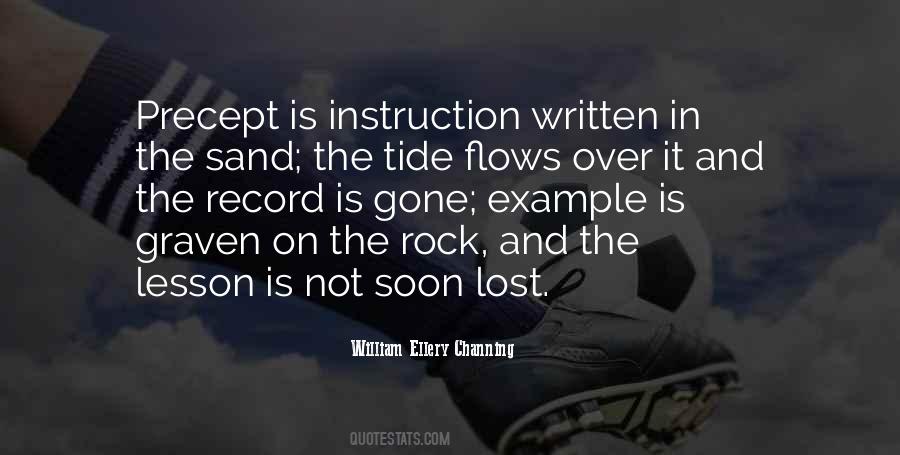 Sand And Rock Quotes #1619215