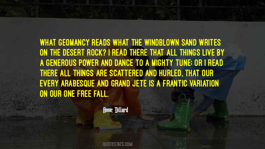 Sand And Rock Quotes #21664