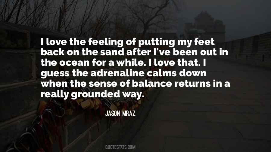 Sand Feet Quotes #1603392